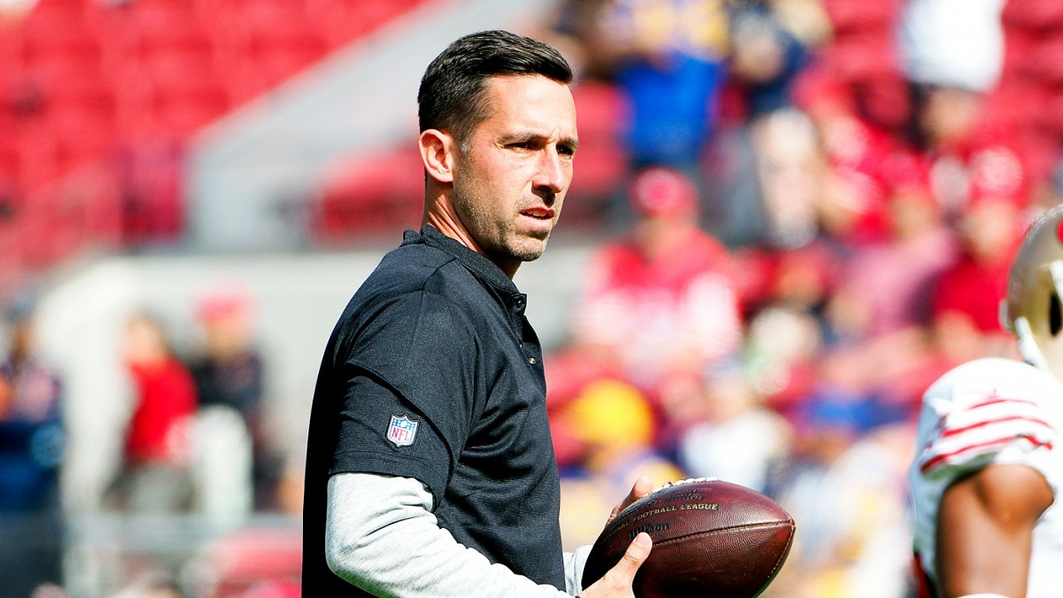 49ers coach Kyle Shanahan discusses his speech to Senior ...