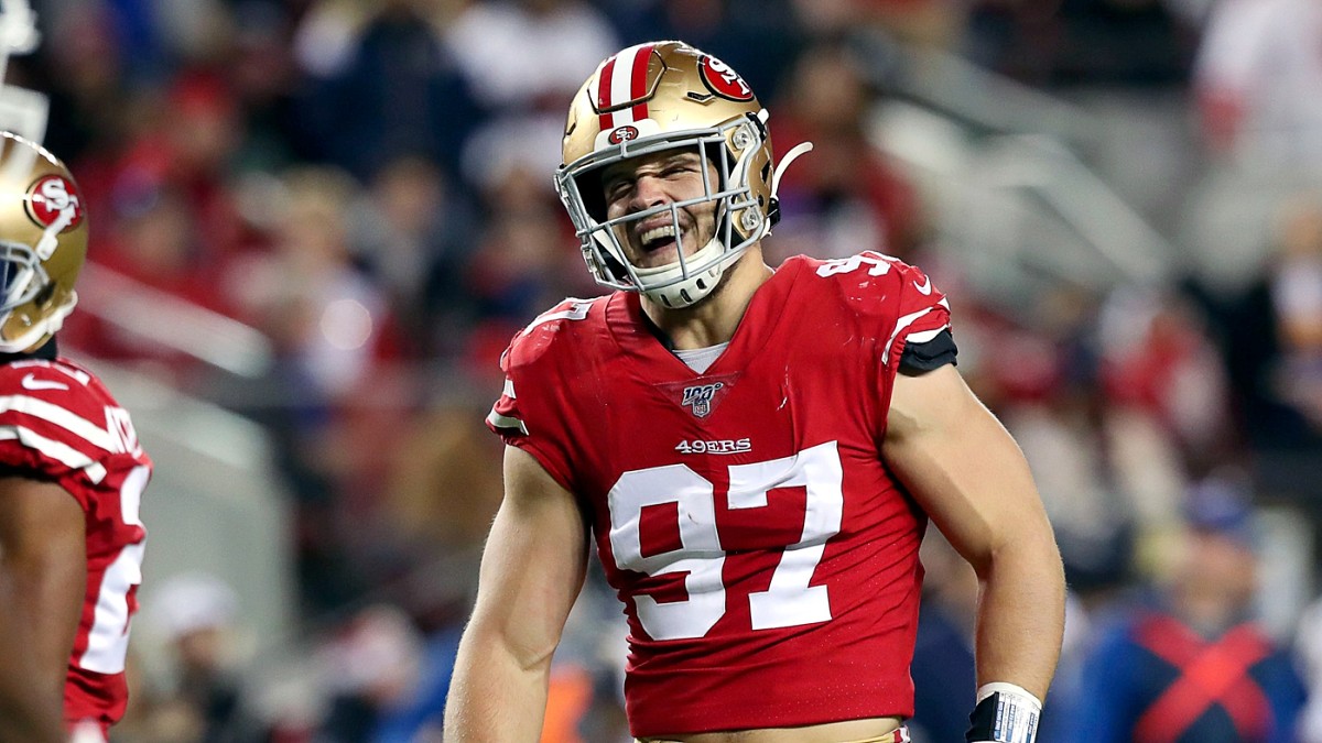 Nick Bosa sets Pro Football Focus rookie record, plus the highest ...