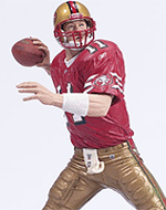 Joe Montana McFarlane NFL Legends Series 2 San Francisco 49ers Complete  Figure