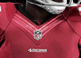 49ers on field jersey
