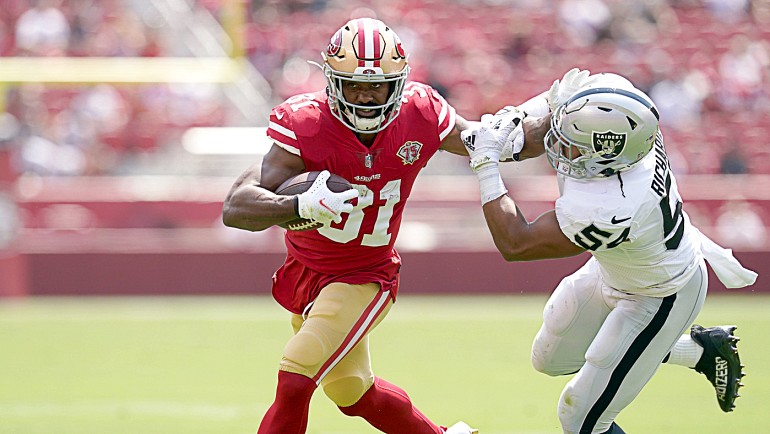 Raheem Mostert Is PFF's Highest-graded Player From 49ers-Dolphins ...