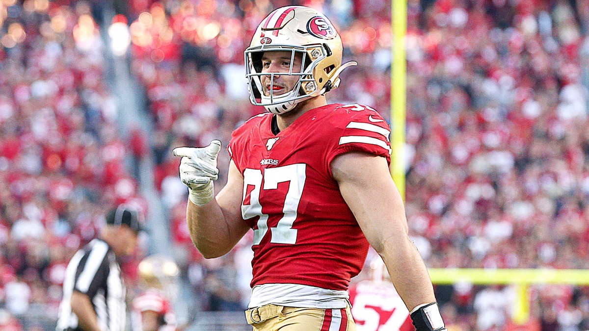 John Lynch had a message for Nick Bosa after the 49ers rookie got the ...