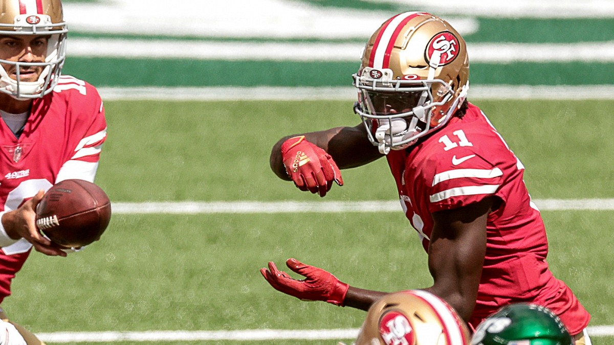 49ers WR Brandon Aiyuk earns spot on PFF's 2020 NFL AllRookie Team