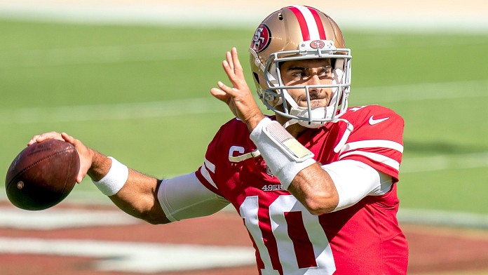 49ers Notebook: Shanahan, Lynch talk Mac Jones, Jimmy ...