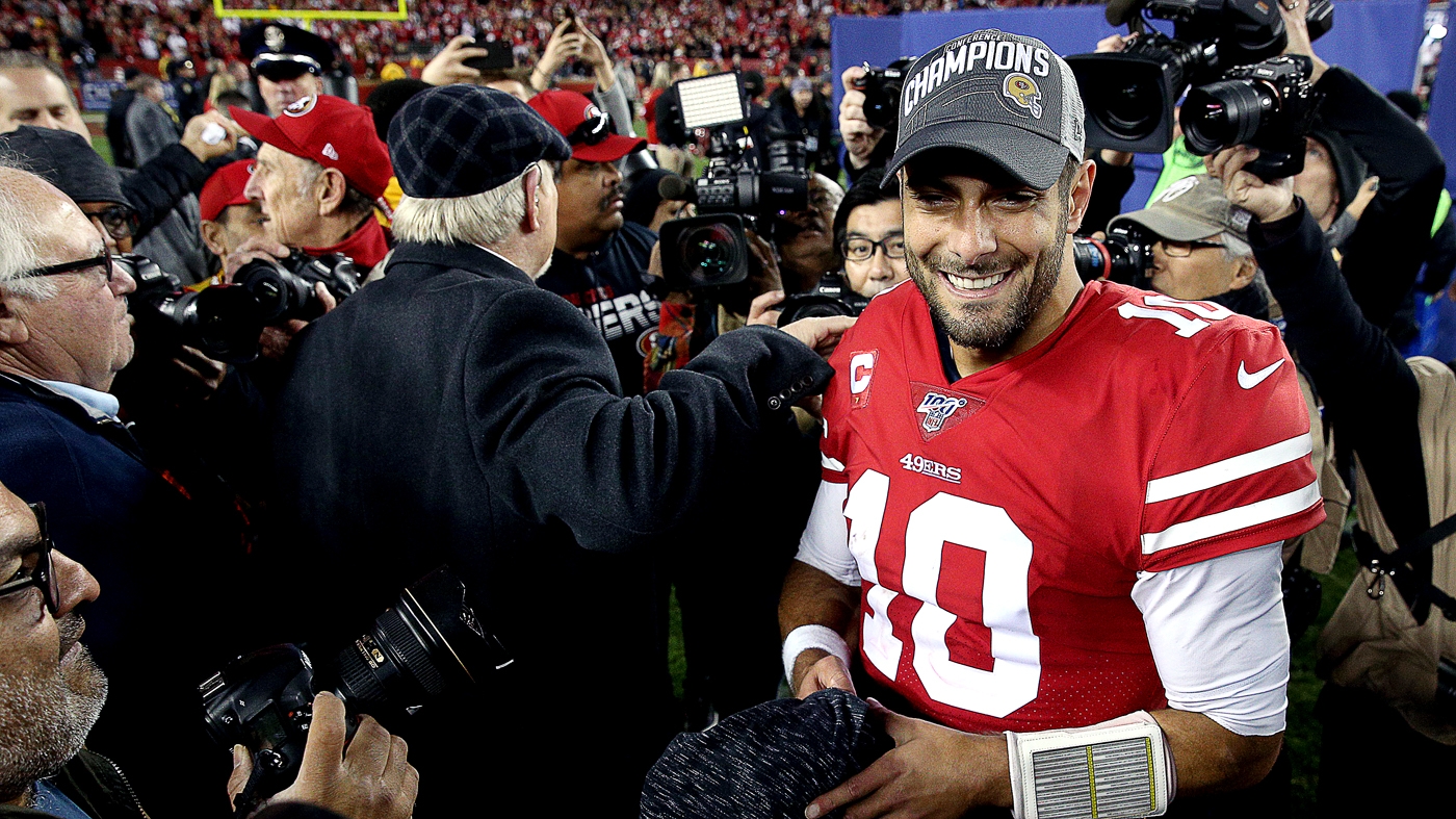 Jimmy Garoppolo, George Kittle, eight other 49ers to have own podiums ...