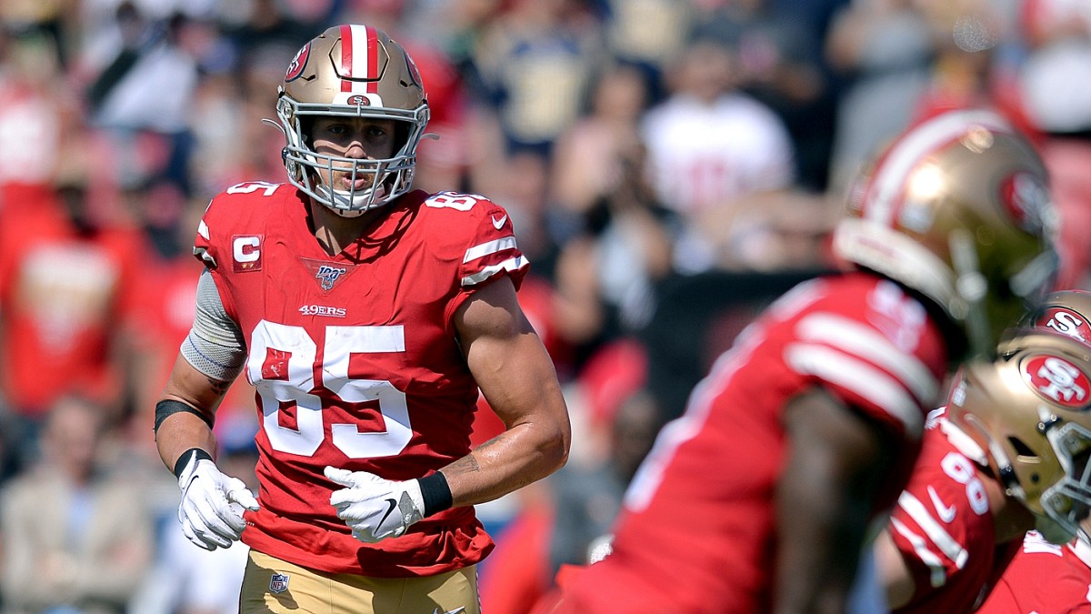 Barrows Someone In The Know Feels George Kittle 49ers Could Land On A Contract Worth 13 Million A Year 49ers Webzone