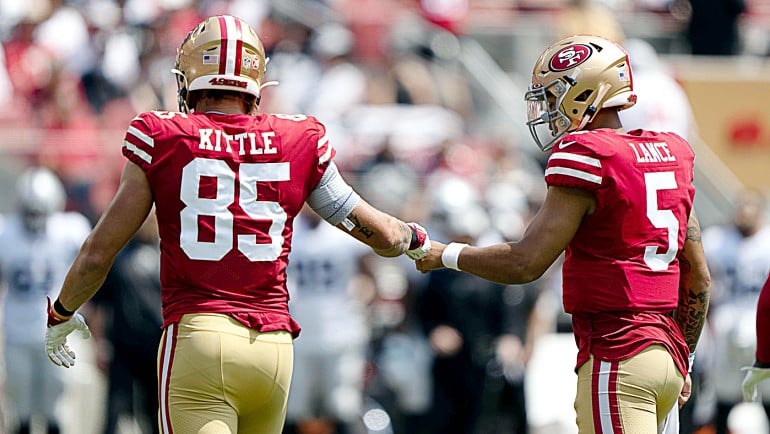 49ers Injury News: George Kittle Texts Mike Silver, Says He Is 'good To ...