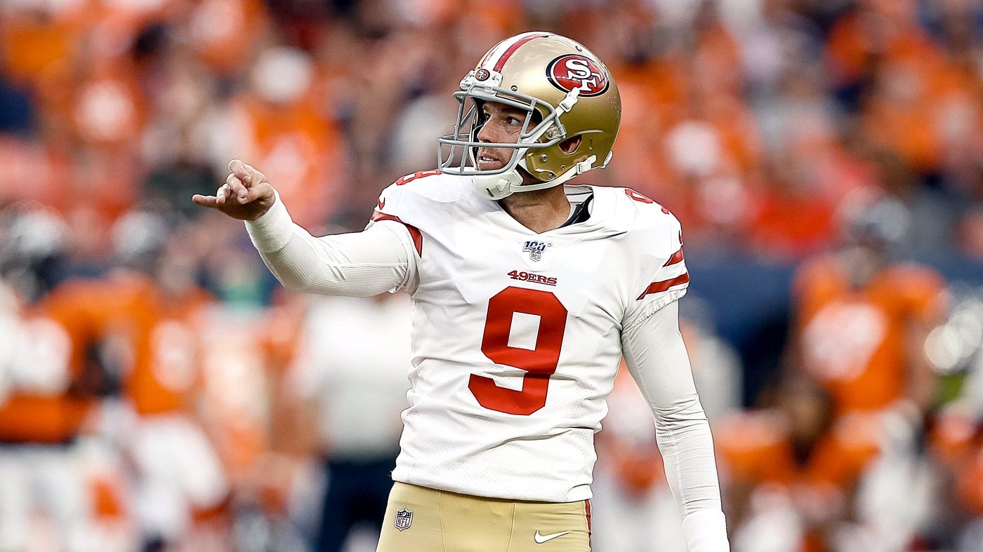 49ers kicker Robbie Gould named the NFC Special Teams Player of the