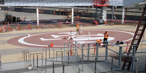 49ers Levi's Stadium Team Store, Fan Walk, and Levi's Stadium August 15,  2014 