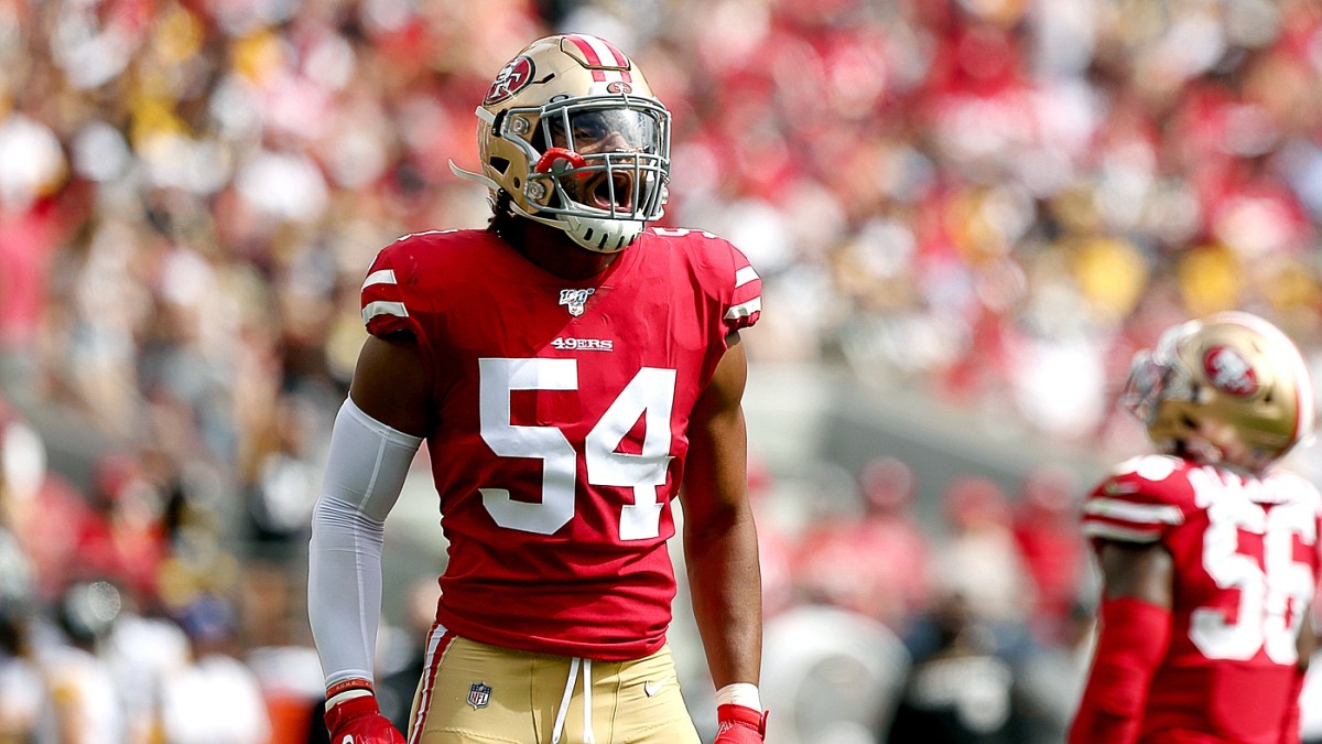 Fred Warner remembers Joe Staley saying the 49ers LB has a chance to be ...