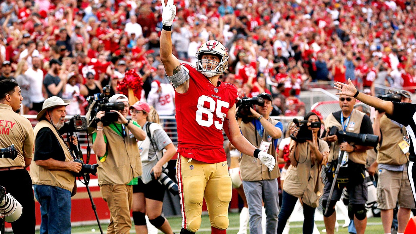 49ers TE Kittle named 2018 NFL Most Improved Player of the Year