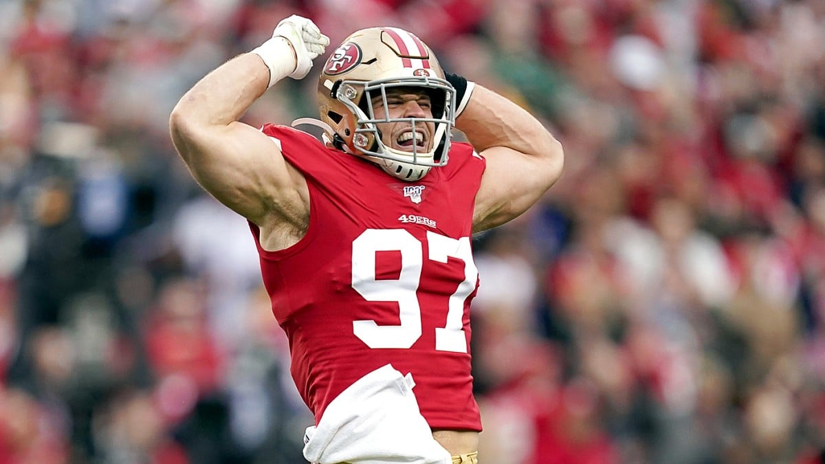 49ers DE Nick Bosa: 'I'm by far in the best shape that I've ever been ...