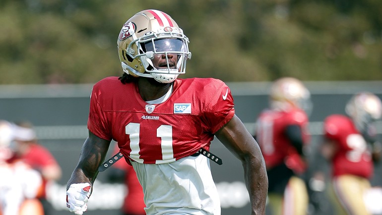 49ers hope Brandon Aiyuk's 'great week' of practice carries over to ...