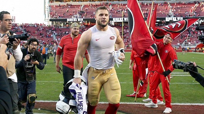 Nick Bosa Earns Highest Pff Grade During 49ers Playoff Win