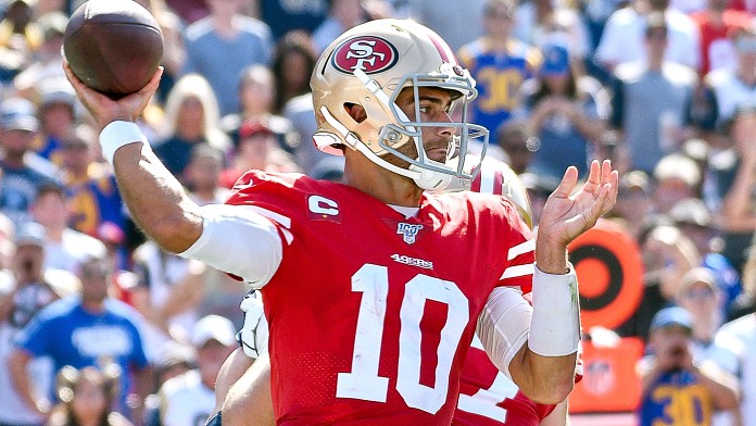 Kyle Shanahan Not Upset With Jimmy Garoppolo Interception In 49ers' Win ...