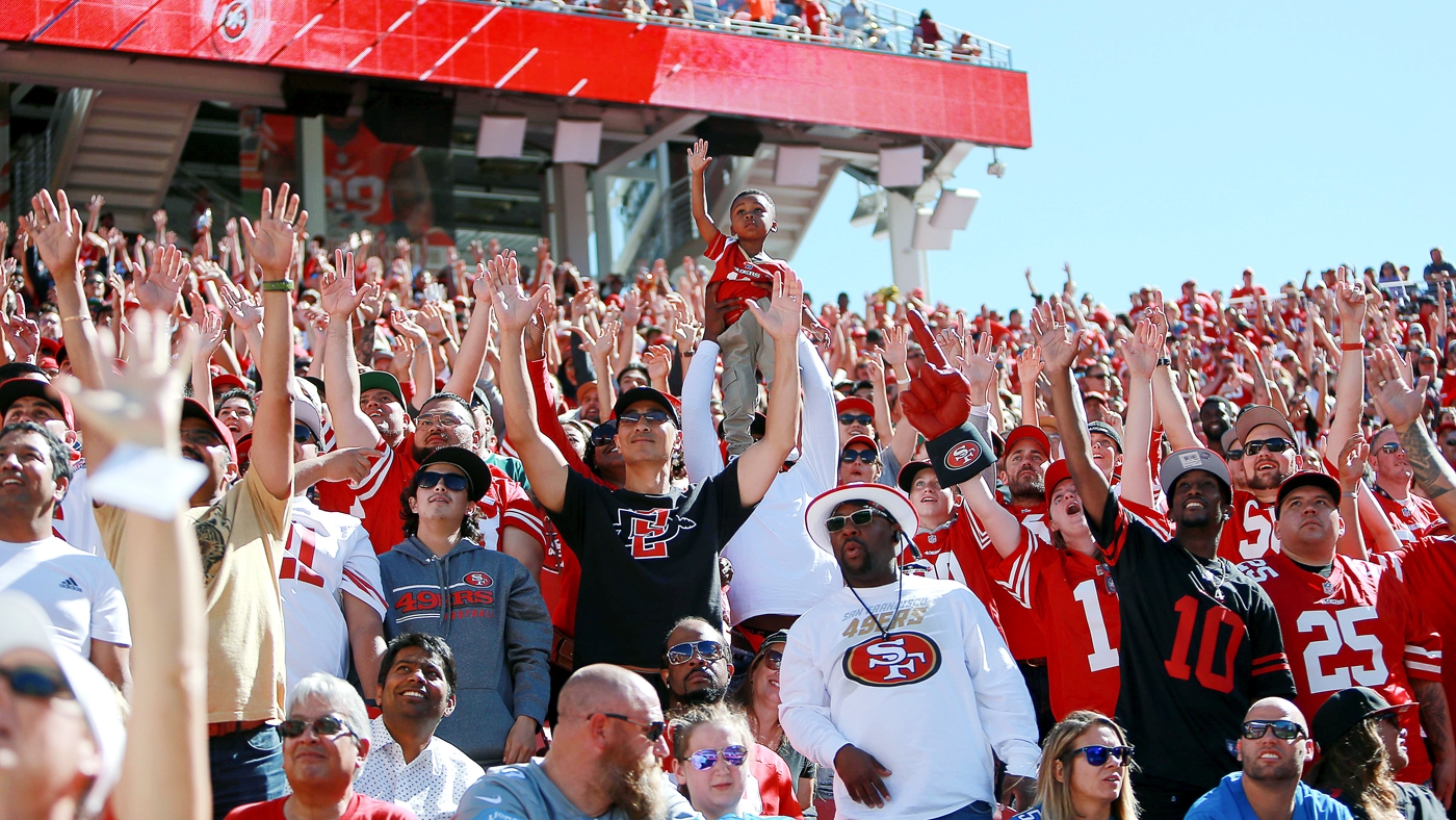 49ers rank No. 9 when it comes to fan loyalty, says study 49ers Webzone