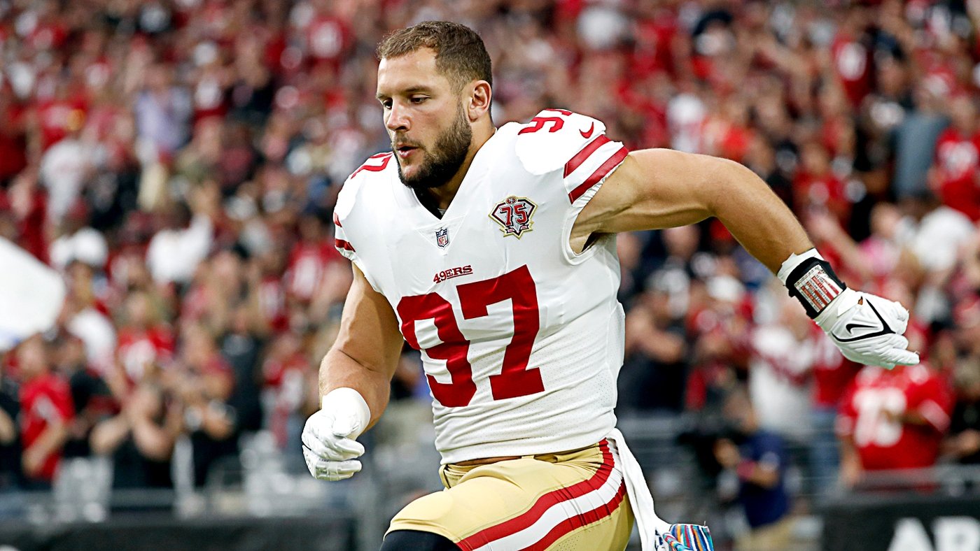 49ers' Nick Bosa Went Through Two College Teammates On Game-changing ...